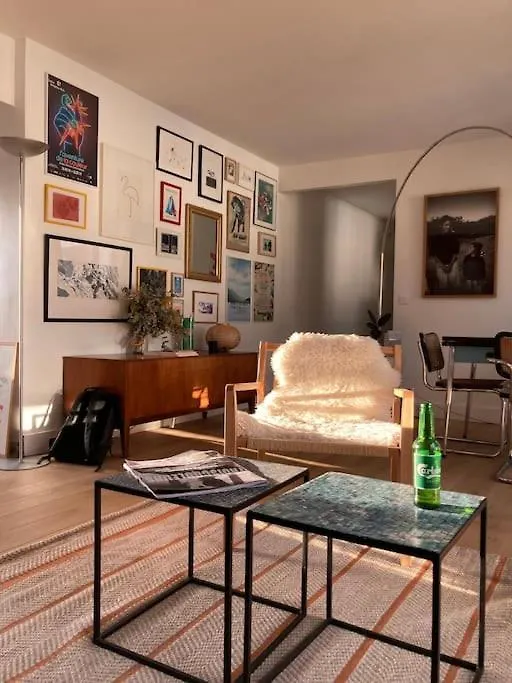 Loft En Dernier Etage Proche Des Buttes Chaumont Lejlighed Paris