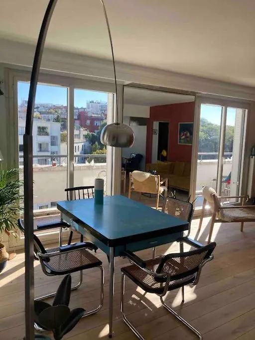 Loft En Dernier Etage Proche Des Buttes Chaumont Apartment Paris