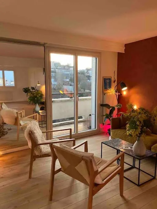 Loft En Dernier Etage Proche Des Buttes Chaumont Lejlighed Paris
