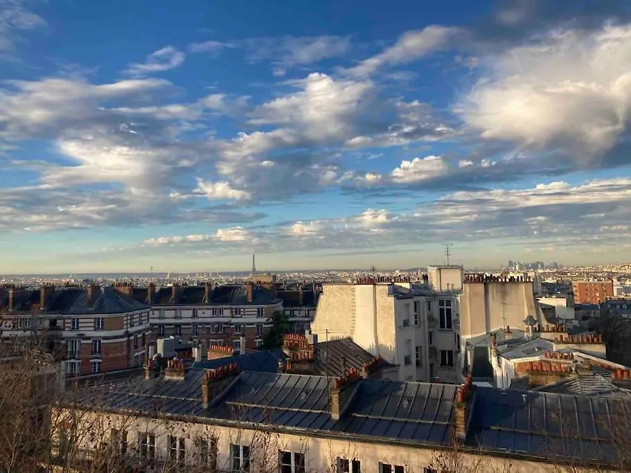 Loft En Dernier Etage Proche Des Buttes Chaumont Lejlighed Paris 0*,  Frankrig