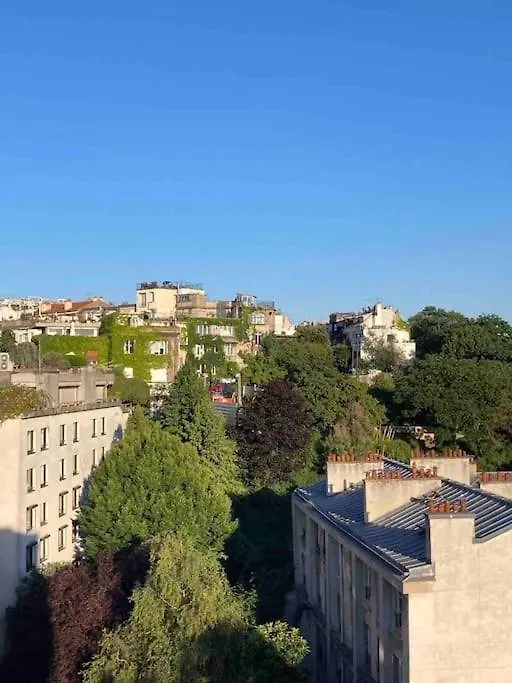 Loft En Dernier Etage Proche Des Buttes Chaumont Lejlighed Paris