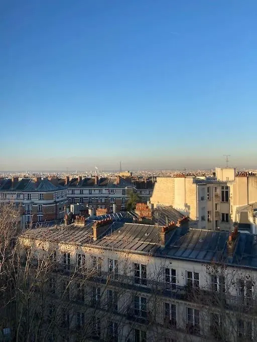 Loft En Dernier Etage Proche Des Buttes Chaumont Lejlighed Paris 0*,